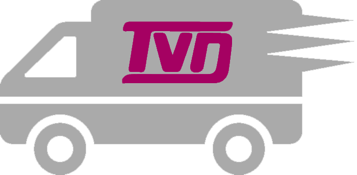 TVD deliver products via popular transport companies
